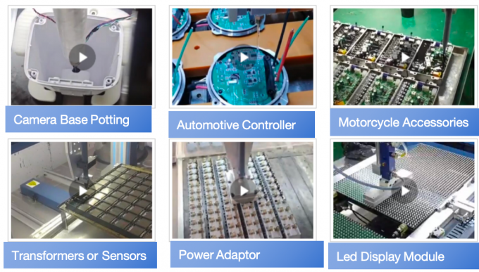 دستگاه مخلوط کننده چسب و دستگاه توزیع انعطاف پذیر رزین اپوکسی 2