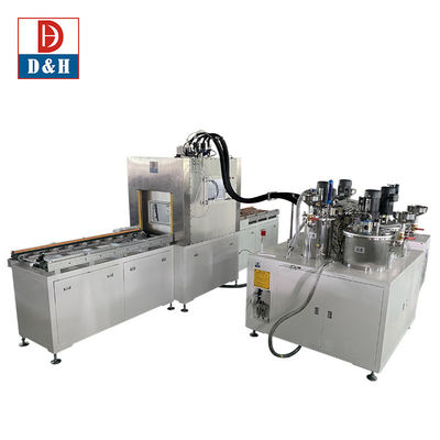 قطعات الکتریکی اتوماتیک تولید دستگاه گلو پوتینگ اتاق خلاء