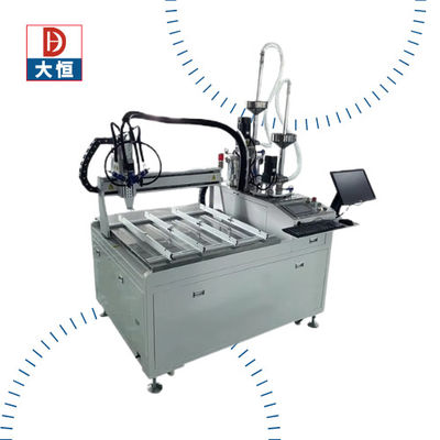 D&H ماشین خودکار توزیع کننده چسب اسپری رزین پوتینگ برای قطعات الکترونیک