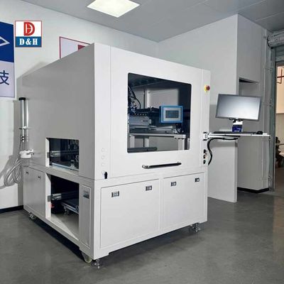 سیستم توزیع چسب رباتیک توزیع کننده رزین اپوکسی کامپکت برای پوتینگ PCB با اتاق بسته